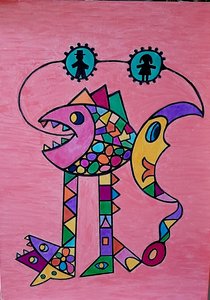 De voedselketen door Steffi_Seiler_Art
