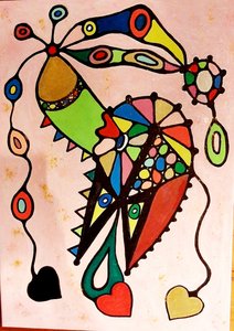 Endoplasmatisch reticulum door Steffi_Seiler_Art
