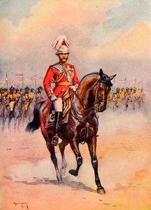 Z.M. Koning George in India, 1913 door AC Lovett