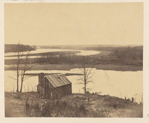 [Huis aan oever van rivier].