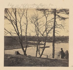 Uitzicht op Appomattox River, Virginia. Butler