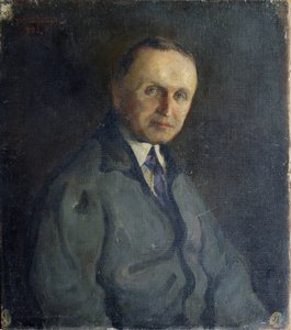 Portret van de pianist Konstantin Igumnov 1873-1948, 1930 door A.K. Elsner