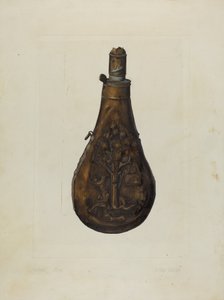 Kruitfles door A.R. Tolman