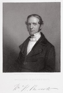 William Hickling Prescott, gegraveerd door Thomas B. Welch (1814-74) naar een daguerreotype door A.S. and Hawes, J. Southworth