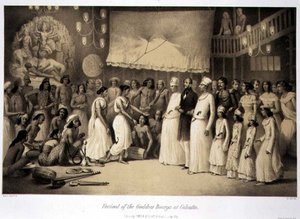 Festival van de Godin Dourga in Calcutta, uit 