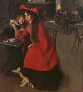 In een café, 1902