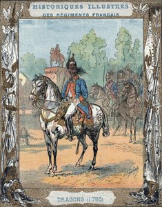 Dragonders van het Franse Keizerlijke Leger door A. Demarle