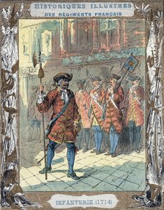 Franse infanterie door A. Demarle
