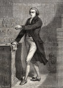 Jean-Baptiste Louvet de Couvrai, gegraveerd door H. de la Charlerie, uit 