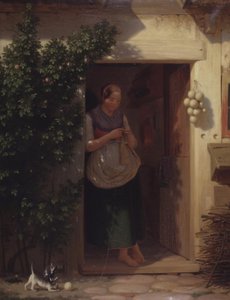 Een boerenmeisje door A. Dorph