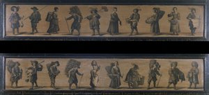 Les Cris de Paris, in 1634 door A. Doy