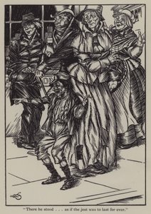 Illustratie voor The Essays of Elia door Charles Lamb door A. Garth Jones