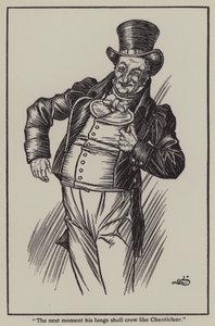 Illustratie voor The Essays of Elia door Charles Lamb door A. Garth Jones