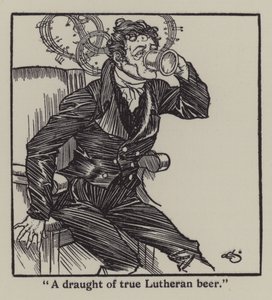 Illustratie voor The Essays of Elia door Charles Lamb door A. Garth Jones