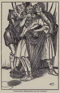 Illustratie voor The Essays of Elia door Charles Lamb door A. Garth Jones
