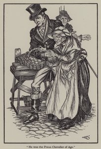 Illustratie voor The Essays of Elia door Charles Lamb door A. Garth Jones