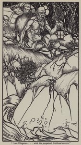 Illustratie voor The Essays of Elia door Charles Lamb door A. Garth Jones