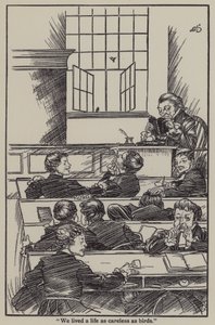 Illustratie voor The Essays of Elia door Charles Lamb door A. Garth Jones