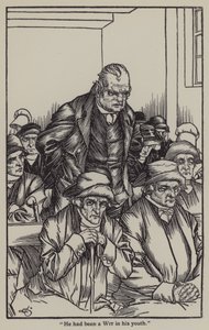 Illustratie voor The Essays of Elia door Charles Lamb door A. Garth Jones