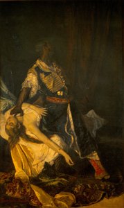 Othello doodt Desdemona, 1879 door A. González Pineda