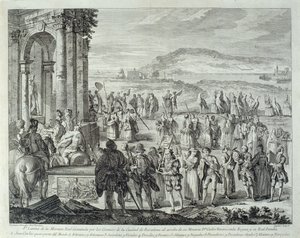Cortège van Janus, 1764 door A. J. De Fehrt