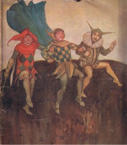 Achterpaginaontwerp, uit Tales from Shakespeare uitgegeven door Ward Lock & Co Ltd, 1930-40s