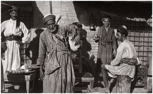 De gratis distributie van koud drinkwater, Irak, 1925 door A. Kerim
