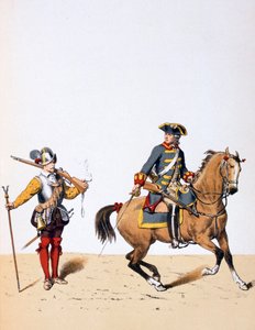 Franse koninklijke troepen, ca. 1750 1887