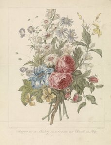 Bouquet, Model voor Borduurwerk