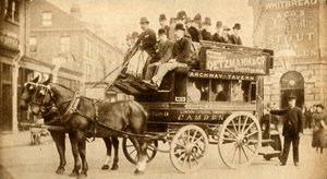 De Knifeboard Bus, 1900, 1933 door A Moull