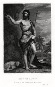 Johannes de Doper, 19e eeuw door A. Rordorf