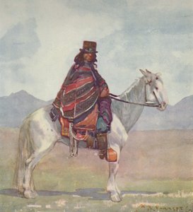 Een Araucaanse Indiaan, 1916 door A. S. Forrest