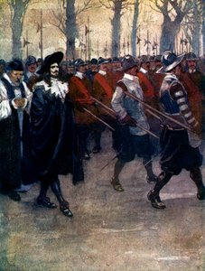 Koning Charles liep voor de laatste keer door de straten van Londen, 1649