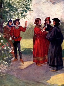 ...De Edelen Plukten Rode of Witte Rozen en Stopten ze in hun Hoeden door A. S. Forrest