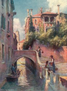 Achterkant van Palazzo Dario