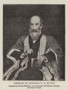 Portret van Professor T G Bonney