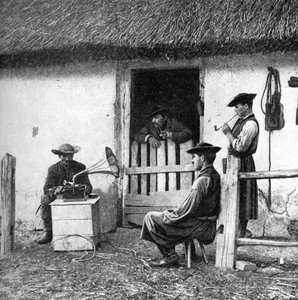 Vrije tijd voor koeherders, Hongarije, 1922
