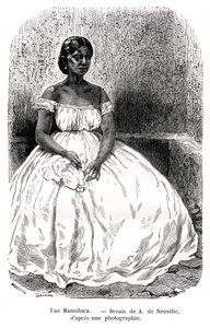 Une Mamaluca, Brazilië, 19e eeuw door A. de Neuville