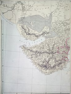 Kaart van West-India, 1816 door Aaron Arrowsmith