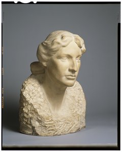 Portretbuste van Anna Hyatt Vaughan, ca. 1905
