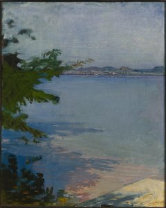 Dublin Pond, New Hampshire door Abbott Handerson Thayer