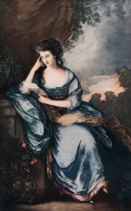 Lady Douglas in de Tuin, ca. 1784, 1912 door Abel Jamas