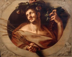 Bacchus door Abraham Bloemaert