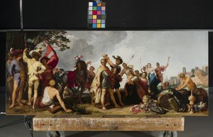 Kroningsscène door Abraham Bloemaert