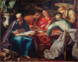 De Vier Evangelisten door Abraham Bloemaert