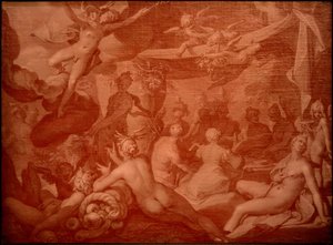 Feestmaal van de goden door Abraham Bloemaert