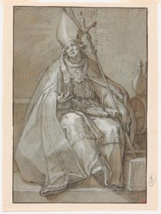 Sint Willibrord door Abraham Bloemaert
