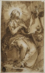Sint-Maria Magdalena door Abraham Bloemaert