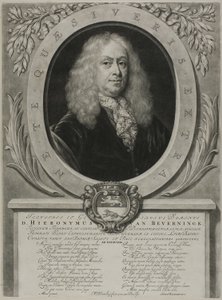 Portrait of D. Hieronymous van Beverningk door Abraham Blooteling