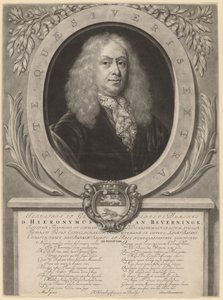 Hieronymus van Beverningk door Abraham Blooteling after Nicolaes Maes